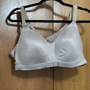 Cacique Smooth Wireless Bra in Light Beige